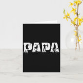 Papa Junting Hunter Vatertag Karte (Gelbe Blume)
