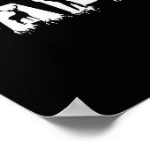 Papa Junting Hunter Vatertag Poster (Ecke)
