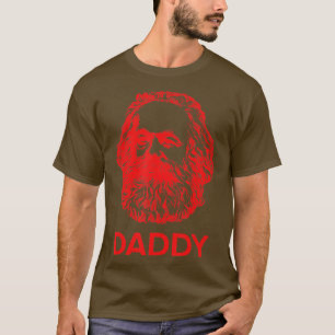 Papa Karl Marx Lustiger Kommunist  T-Shirt
