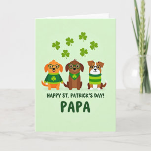Papa-Karte zum St. Patrick's Day Karte