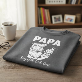 Papa King of the Little Ones, Dad & Baby T-Shirt
