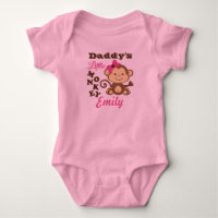 Papa-Kleiner Affenrosa-Bodysuit mit Tutu