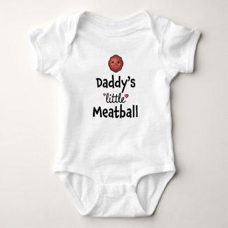 Papa-kleiner Fleischball Baby Strampler
