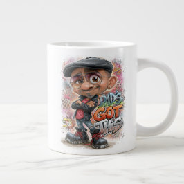 Papa kriegt das hin Jumbo-Tasse