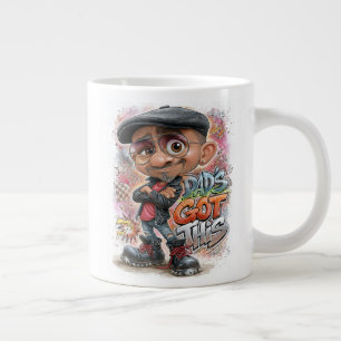 Papa kriegt das hin Jumbo-Tasse