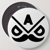 PAPA: Kühner Minimalismus Button (Vorne & Hinten)