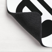 PAPA: Kühner Minimalismus Mousepad (Ecke)