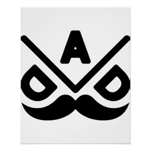 PAPA: Kühner Minimalismus Poster