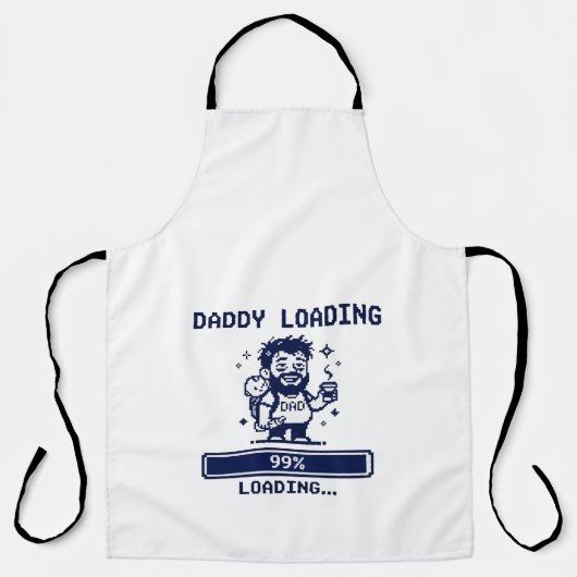 Papa lädt 99% schürze (Vorderseite)