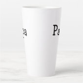 Papa Latte Tasse (Vorderseite)