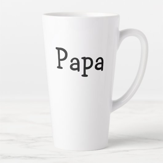 Papa Latte Tasse (Rechts)