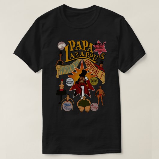 Papa Lazarous Pandemonium Nival T-Shirt (Design vorne)
