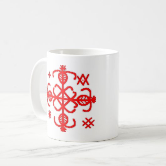 Papa Legba Abnutzung Kaffeetasse (Vorderseite Links)