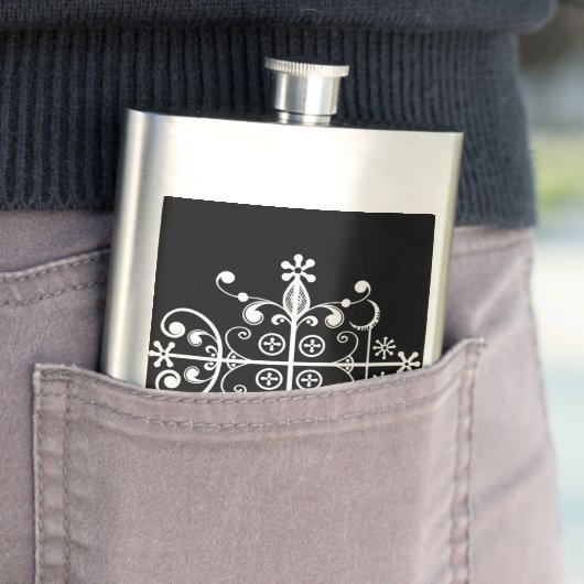 Papa Legba Voodoo Veve Trankopfer-Flasche Flachmann (Beispiel)