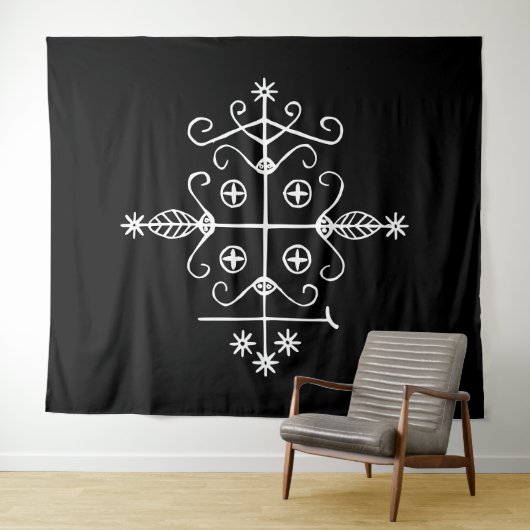 Papa Legba Wandteppich (Beispiel (Horizontal))