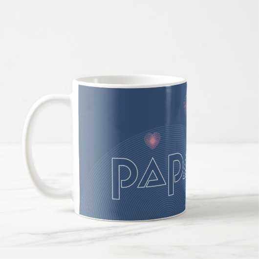 Papa, Leitlicht (strahlend) Kaffeetasse (Links)