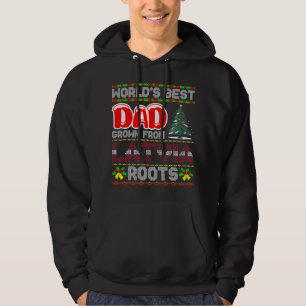 Papa Lettland Weihnachtsgeschenk-Idee Hässlicher P Hoodie