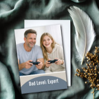 Papa Level Experte Gaming Vatertag Anpassbar