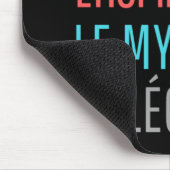Papa l'Homme le Mythe la Légende Mousepad (Ecke)