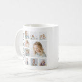 Papa | Liebe dich | Fotocollage Kaffeetasse (Vorderseite Links)