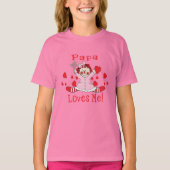Papa Liebe Rag Doll T-Shirt (Vorderseite)