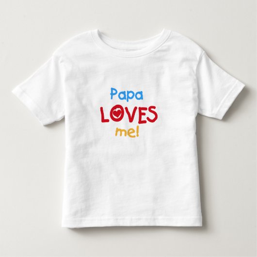 Papa Lieben T - Shirt und Geschenke (Vorderseite)