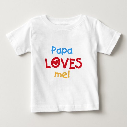 Papa Lieben T - Shirt und Geschenke (Vorderseite)