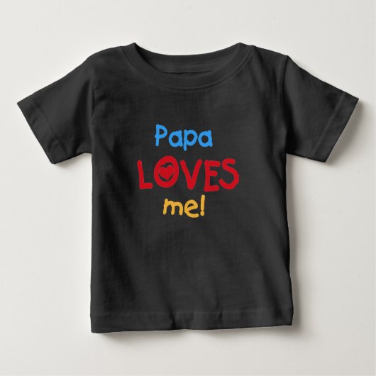 Papa Lieben T - Shirt und Geschenke (Vorderseite)