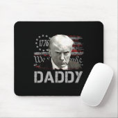 Papa Lustig Papa Trump Mousepad (Mit Mouse)