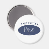 Papa Magnet (Vorderseite/Rückseite)