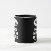 PAPA Mann-Mythos-Legende Tasse (Zentrum)