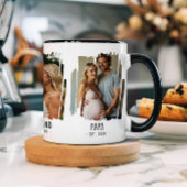 PAPA Meilensteine Fotos & Jahre Geschenkideen Tasse