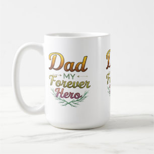 Papa, mein erster Held Classic 15 oz Tasse