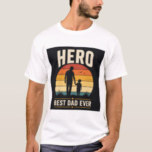 Papa: Mein Erster Held T-Shirt