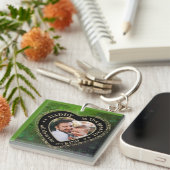 Papa, mein König - Vatertag Schlüsselanhänger (Vorderseite rechts)