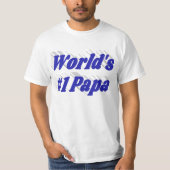 Papa mit blauem T - Shirt (Vorderseite)