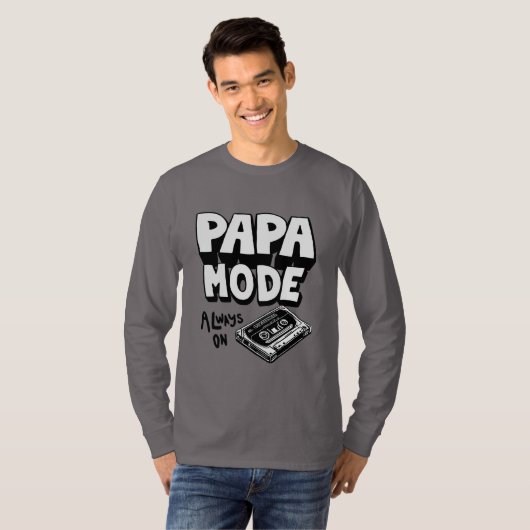 Papa-Modus des Vaters T-Shirt (Vorne ganz)