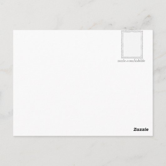 Papa Mouse Reading Newspaper Postkarte (Rückseite)