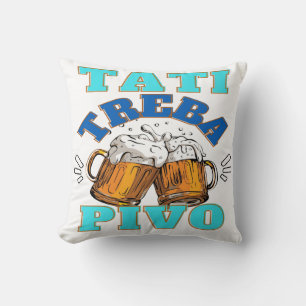 Papa Needs Bier Kissen