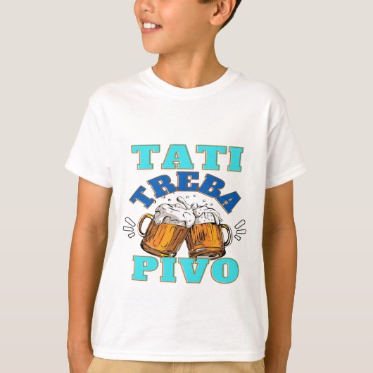 Papa Needs Bier T-Shirt (Vorderseite)