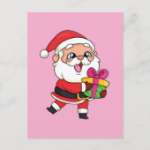 Papa noel postkarte (Vorderseite)