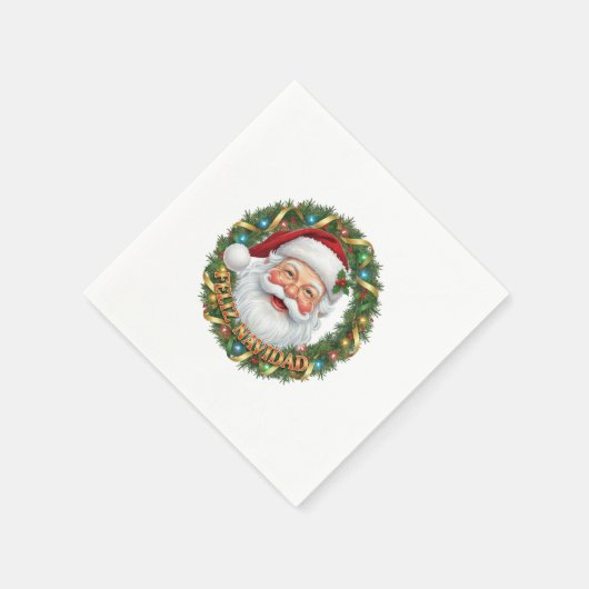 Papá Noel Servilleta de papel Serviette (Ecke)