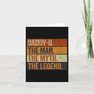 Papa-o Der Mann Der Mythos Die Legende Lustig Retr Karte