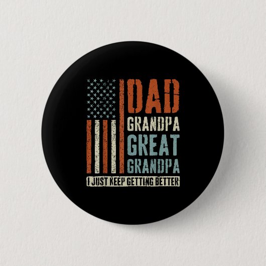 Papa Opa Ur-Opa Button (Vorderseite)
