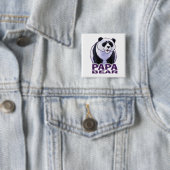 Papa Panda Bear Button (Beispiel)