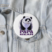 Papa Panda Bear Button (Beispiel)