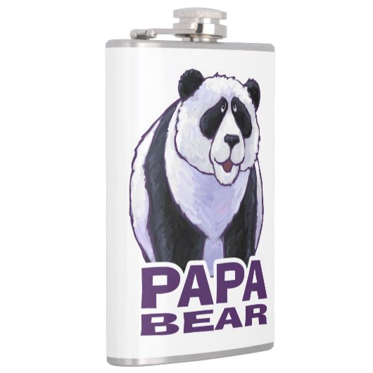Papa Panda Bear Flachmann (Rechts)