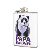 Papa Panda Bear Flachmann (Links)
