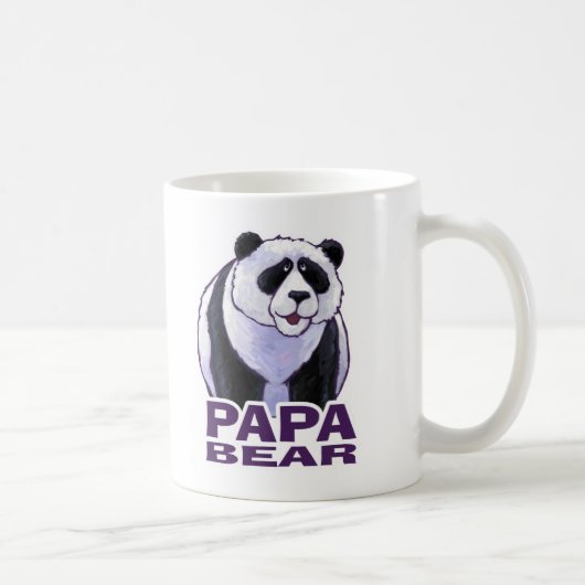 Papa Panda Bear Kaffeetasse (Rechts)