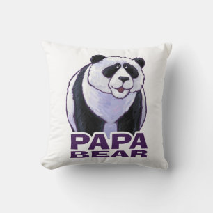 Papa Panda Bear Kissen